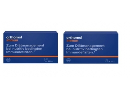 2 pcs. Orthomol Immun (30 daily doses) the better price if You buy 2 psc